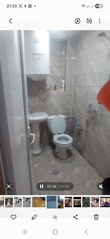 şeki: 1 otaqlı mənzil – tam mebellə - Yataq otağı: iri iki nəfərlik — 2