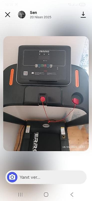 Ferro elektrik qaçış trenajoru tezedi 10 gundu alinib tecli pul