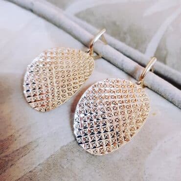 750 əyar qızılın alış qiyməti: Sırğa, Sarı qızıl, 585 Əyar, 727 g — 3