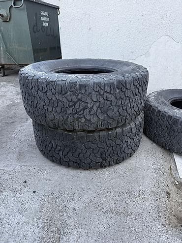 larzon disk: İşlənmiş Şin BFGoodrich 315 / 70 / R 17 — 1