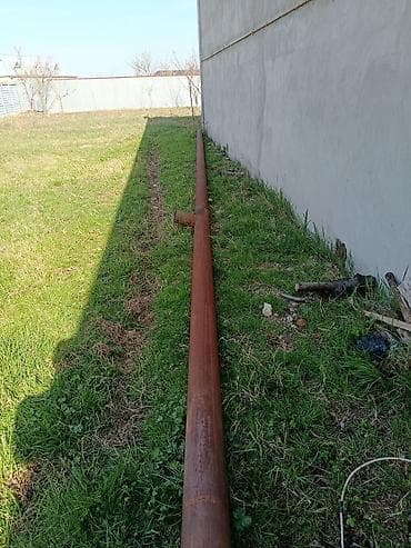 Сантехника: Metal boru – qalın divarlı, dairəvi kəsikli. uzunluqu 12 mtir di nec — 1