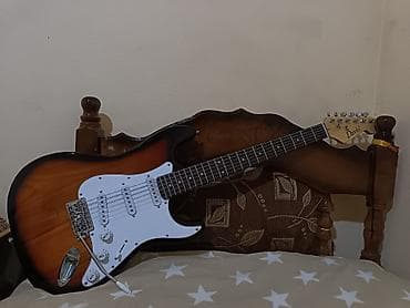 Elektron gitara, 6 sim, İşlənmiş