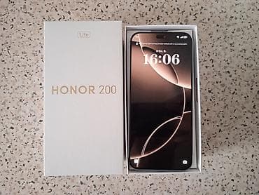 canon eos 800d: Honor 200 Lite, 256 GB, rəng - Mavi, Sensor — 1