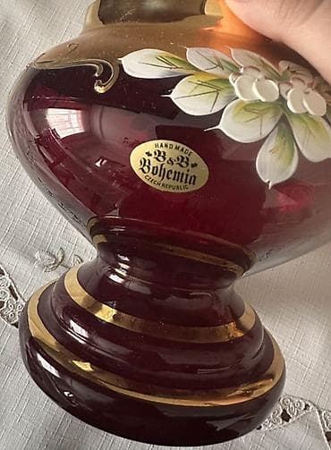 гул дасталар: Набор ваз, Богемское стекло — 7