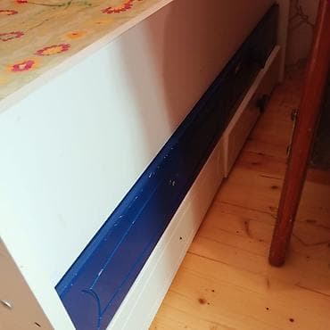 Oğlan və qız üçün, Çarpayı, Bazalı, Matras ilə, Siyirməli