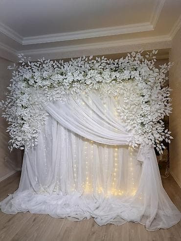 репетитор по геометрии 5 класс: Dekorativ fotozona/arxa fon kompozisiyaları - Nişan, toy, ad günü və — 5