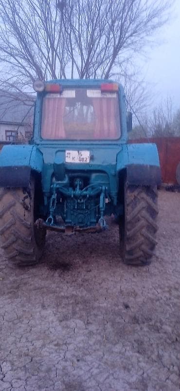 belarus traktor lizing: MTZ Belarus tək arxalı traktor - Rəng: mavi - Kabinli, pərdəli arxa — 1