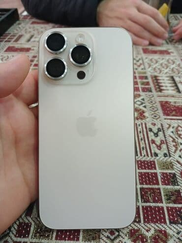 Alcatel: IPhone 16 Pro, 256 GB, Desert Titanium, Qırıq — 5