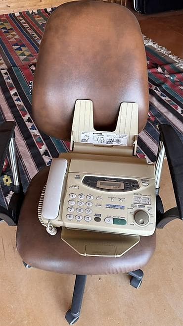 etiket printer: Panasonic KX-FP205 faks/telefon aparat - Tip: Stolüstü faks aparatı — 1