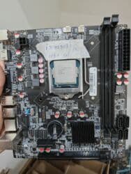 аксессуары для кальяна: Материнская плата MSI H61, Б/у — 4