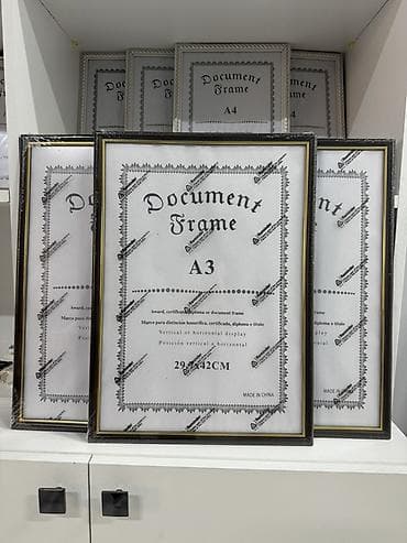 Digər ev dekoru: Çərçivə А3 (29.7 x 42 sm) — 1