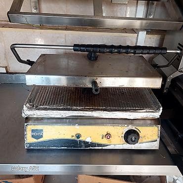 Ticarət printerləri və skanerləri: Kafe/restoran avadanlıqları paketi - Remta elektrikli panini/sandviç — 7