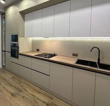 taxt ortukleri: Sifarişlə mətbəx dəsti, Özü çəkən petlələr, MDF, Kredit yoxdur, Pulsuz çatdırılma — 2