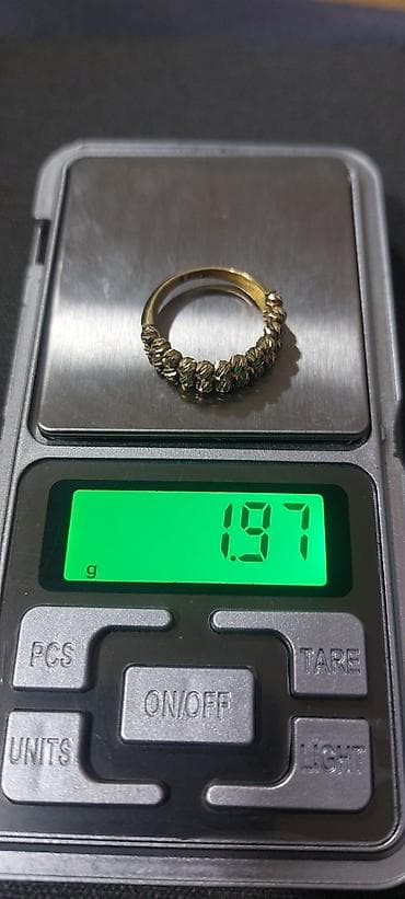 qaş üçün gel: Üzük, Sarı qızıl, Qaşsız — 2