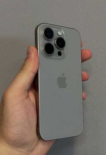 iphone 15 pro max irsad: IPhone 15 Pro Max, 256 GB, Zəmanət, Simsiz şarj, Face ID — 1
