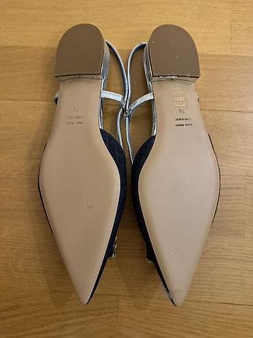 baletkalar: Qadın ayaqqabısı – made in Italy - Model: açıq dabanlı, slingback — 2