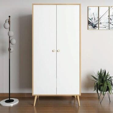 шкаф под стиральную машину в ванной: Düz dolab, Dəhliz üçün, Qarderob, Açılan, Korpuslu, 2 qapılı — 1