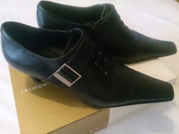 dəri qadın botilyonu: Ölçü: 40, İşlənmiş — 1