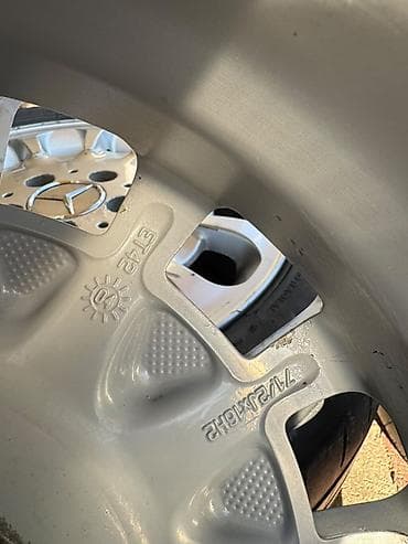 w210 diskler: İşlənmiş Disk təkər Mercedes-Benz 215 / 55 / R 16, 5 Boltlu — 9