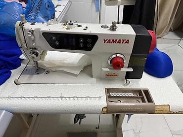 ev masin: Yamata sənaye tikiş maşını - Elektron idarəetmə paneli: start/stop — 1