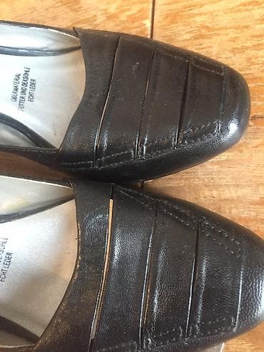 46 razmer: Tuflilər, Ölçü: 38, rəng - Qara, İşlənmiş — 3