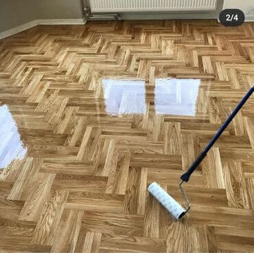 ikinci əl qapi: Pol parket cilalama — 2