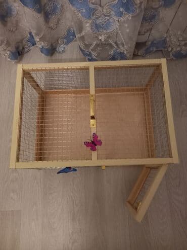 evren cuce yemi: Her ölçüye uygun qefesler yigilir razmere göre qiymet deyişir — 3