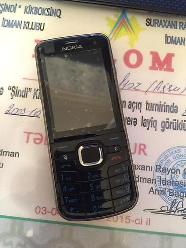 teze telefonlar: Nokia 6220 Classic, rəng - Qara — 1