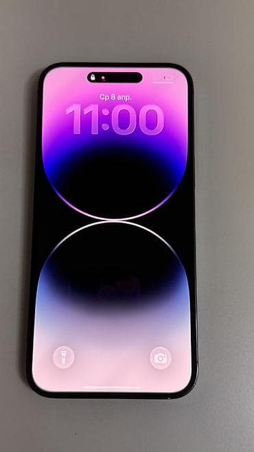 iponalar: IPhone 14 Pro, 256 GB, Deep Purple, Simsiz şarj, Face ID — 2