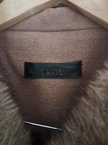 Женская одежда: Ölçü 46-48. EKOL qadın paltosu - — 3