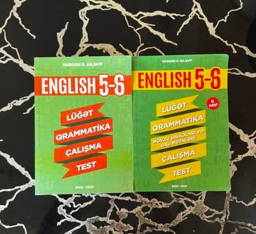 İngilis 5-6 Cı Sinif Test Toplusu Tam İdial Vəzyətdədir Cütü 10 Azn