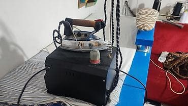 buxar ütüsü: Peşəkar buxarlı ütü sistemi və ütüləmə masası - Sənaye tipli buxarlı — 1