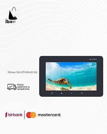 Slinex SM-07MHD 💳 Kredit şərtləri: Ayliq cəmi 17.79 AZN ödənişlə əldə