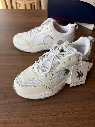 krassovkalar: Us Polo Assn, Ölçü: 38, rəng - Ağ, Yeni — 3