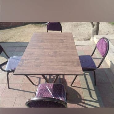 stol və stul dəstləri: Yeni, Sadə stul, Metal, Azərbaycan — 10