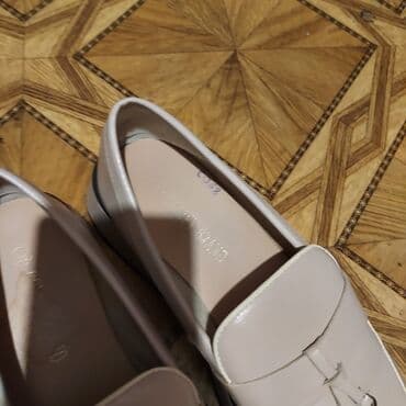 Makasin və loferlər: Ölçü: 36, rəng - Bej, Yeni — 4