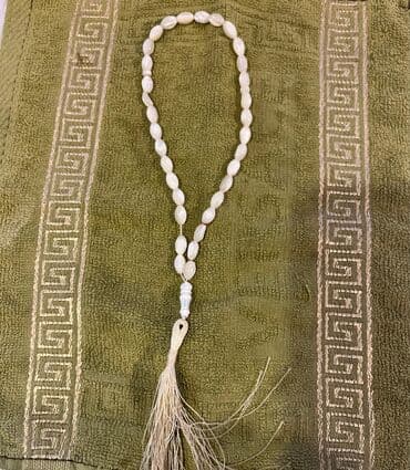 qizil muncuq qolbaqlar: Sədəf təsbeh 20 manat — 1