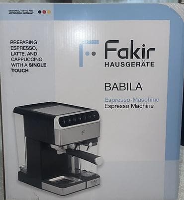 buxar aparat: Qəhvə maşını Fakir, Yarımavtomat, Kapuçinator ilə — 1