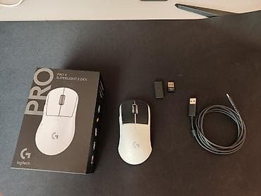 sata ssd disk: Logitech G Pro X Superlight 2 DEX simsiz oyun siçanı - Rəng: ağ/qara — 1