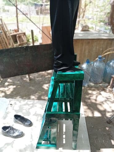 taxta piləkan: Oturacaq nərdivan — 2