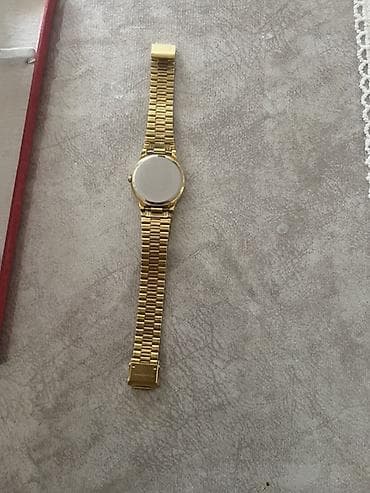 saat qizil: Qızılı rəngdə qol saatı - Korpus və zəncirvari metal qolbaq: qızılı — 2