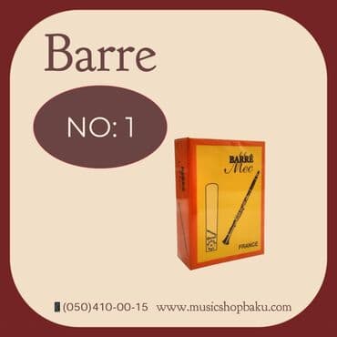 klarnet satilir: Barre klarnet qamışı Model: No1 🚚Çatdırılma xidməti mövcuddur — 1