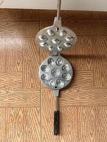 bal qoz kismis qarisigi: Şirniyyət qəlibləri, rəng - Gümüşü, Metal — 2