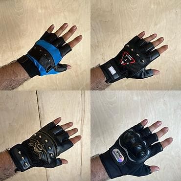 Транспорт: Moto aksesuarları paketi - Yarım barmaq motosiklet və velosiped — 2