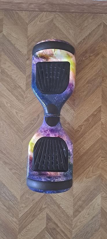 cd disk: Elektrik hoverboard (gyroskuter) – kosmos dizaynlı korpus və LED — 6
