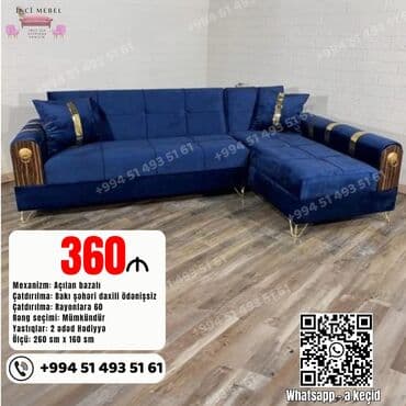 Künc divan, Yeni, Açılan, Bazalı, Parça, Şəhərdaxili pulsuz çatdırılma lalafo.az -da Künc divan, Yeni, Açılan, Bazalı, Parça, Şəhərdaxili pulsuz çatdırılma