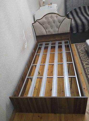 wap yataq az: Təknəfərlik çarpayı, Bazasız, Matrassız, Siyirməsiz — 1