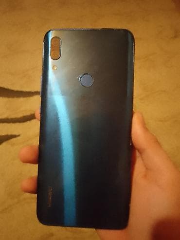 ucuz telefon satisi: Huawei P Smart Z, 64 ГБ, цвет - Голубой, Отпечаток пальца — 2