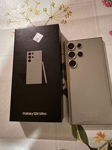 Samsung Galaxy S24 Ultra, 256 GB, rəng - Qızılı