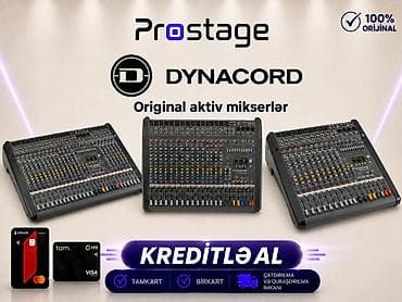 Dynacord original aktiv mikserlər peşəkar səs sistemləri üçün nəzərdə lalafo.az -da Dynacord original aktiv mikserlər peşəkar səs sistemləri üçün nəzərdə
